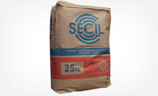CIMENT CPJ 32.5 SECIL 25KG MATIERE