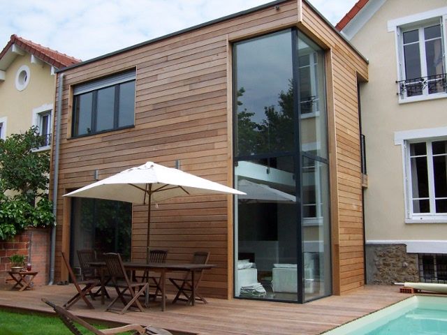 CLIN BARDAGE BAMBOU 18*137*1850 MARRON FONCE