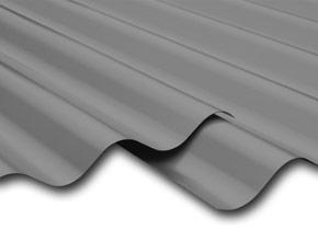 TOLE ONDULEE GRIS TYPHON 75/100 25µ 3.50M