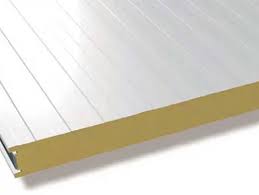PANNEAUX SANDWICH BLANC ISOLANT POLYURETHANE 2500*1000*50