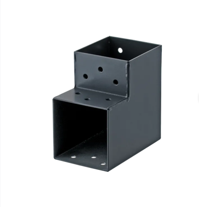 CONNECTEUR 7*7 EN L 90° GRIS
