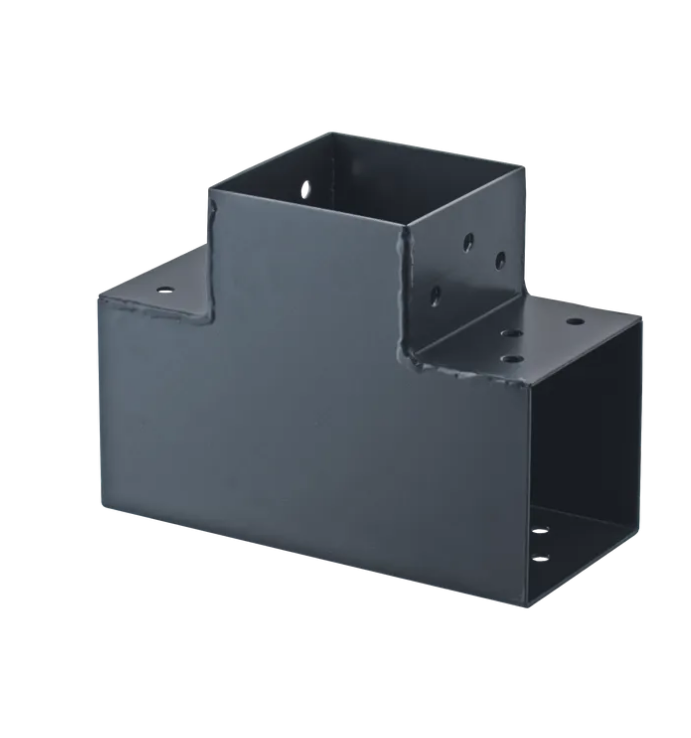CONNECTEUR 7*7 EN T 90° GRIS