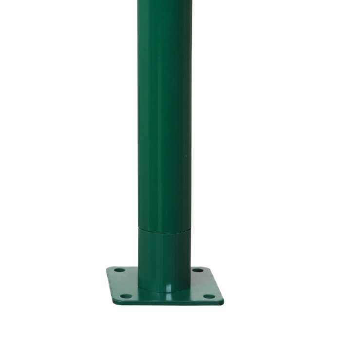 PIED DE POTEAU POUR PANNEAU CLOTURE VERT