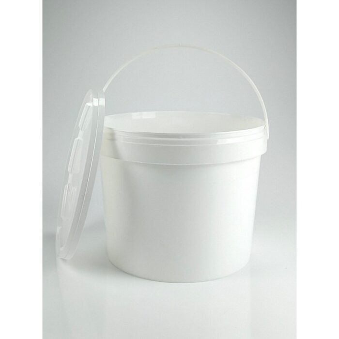 COUVERCLE SEAU PLASTIQUE BLANC D198 REF8038