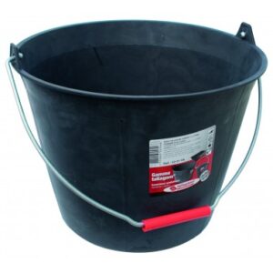 SEAU PLASTIQUE TALLIAGOM NOIR 13L ANSE 5.3MM