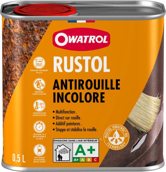TRAITEMENT ANTIROUILLE RUSTOL 1L