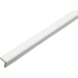 BAGUETTE ANGLE MDF PREPEINT BLANC 28*28 2M44