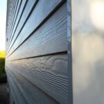 CLIN BARDAGE FIBRE CIMENT SHERA PLANKS TEAK SQUARE CUT 8*200*300 PREPAINT