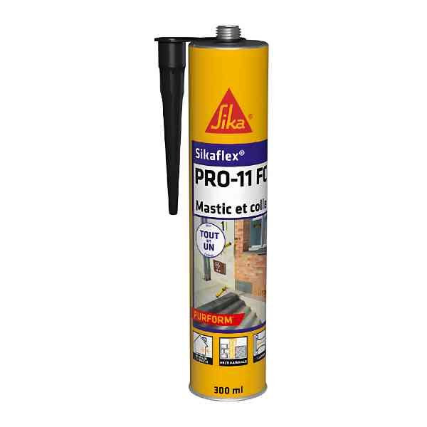 MASTIC POLYURETHANE SIKAFLEX PRO 11 NOIR 300ML