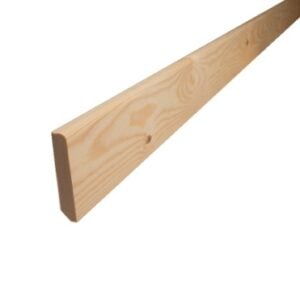 PLINTHE SAPIN TRAITE CLIII MARRON 22*90 2M50