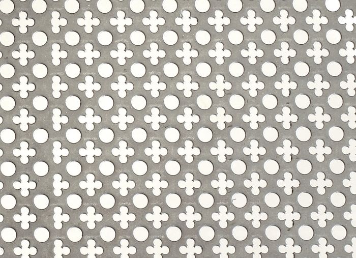 TOLE PLANE PERFOREE DECORATIVE MOTIF TORKX 2M*1M*2MM
