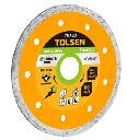 DISQUE DIAMANT 125*22,2MM TOLSEN