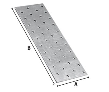 PLAQUE PERFOREE 80*240*2 PRX UNITE (BTE 50)