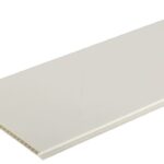 LAMBRIS PVC 25CM MD L:2.95M BLANC EP:8MM +/- 7.50M²