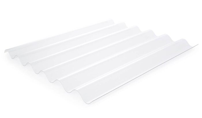 TOLE ONDULEE POLYCARBONATE OPAL 2M 70/18