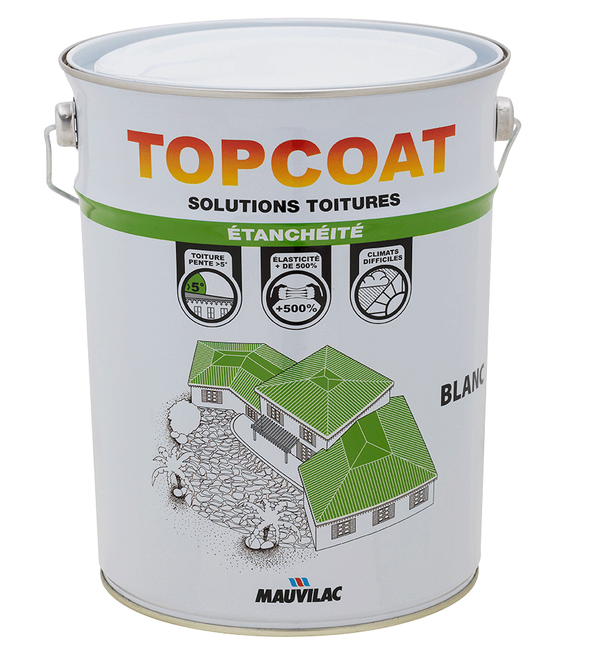 448803_TOPCOAT_ETANCHEITE__BLANC_15KG TOPCOAT ETANCHEITE BLANC 15KG – Image 1