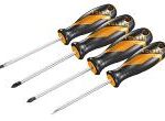 JEU DE 4 TOURNEVIS TOLSEN (INDUSTRIEL)