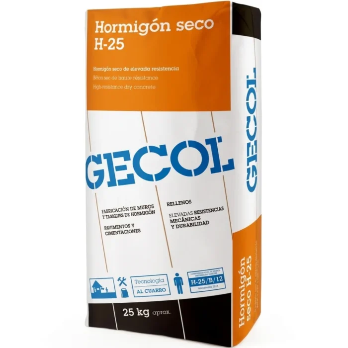 BETON PRET A L'EMPLOI GECOL 25KG