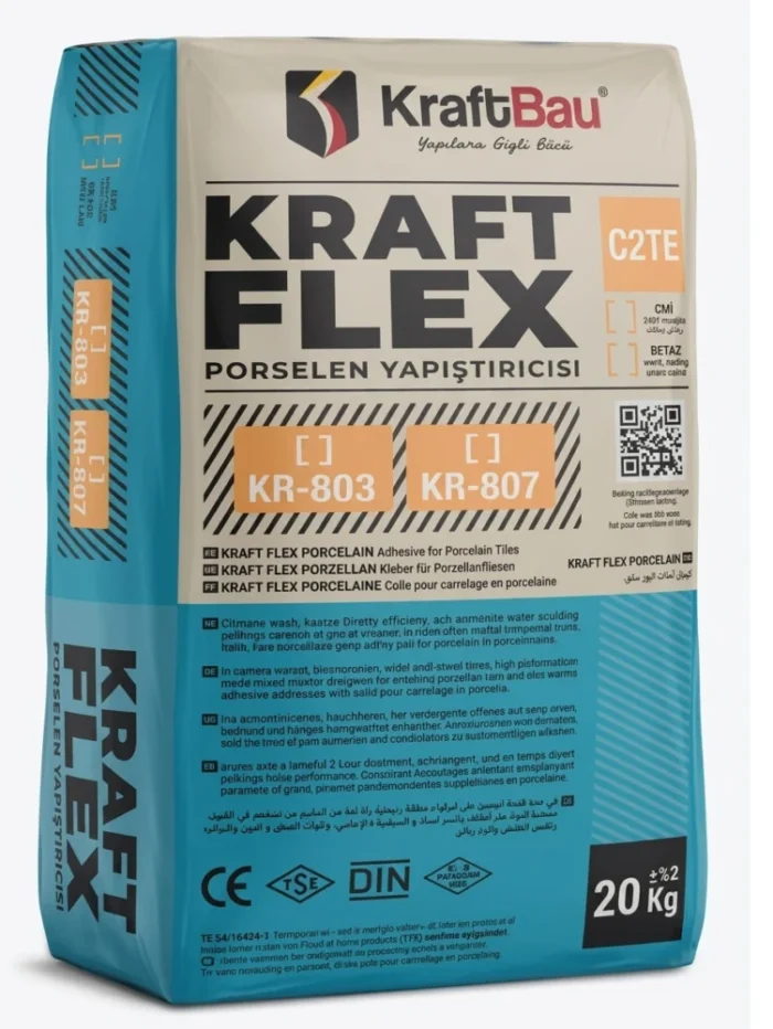 CIMENT COLLE KRAFT PRO+ GRIS C2TES1 - 20KG