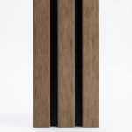 CLIN BARDAGE CLAIR VOIE COMPOSITE 25*222*2M80 TEAK+BLACK