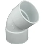 COUDE GOUTIERE 45 FF BLANC