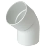 COUDE GOUTIERE 45 MF BLANC