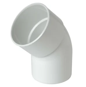 COUDE GOUTIERE 45 MF BLANC
