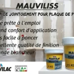 ENDUIT PLACO PRET A L'EMPLOI MAUVILISS 25KG CE
