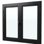 FENETRE ALU VITRE NOIR 1200*1150 OUV FR
