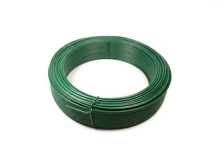 FIL DE FER A LIER PLASTIFIE VERT 1.5MM 50M