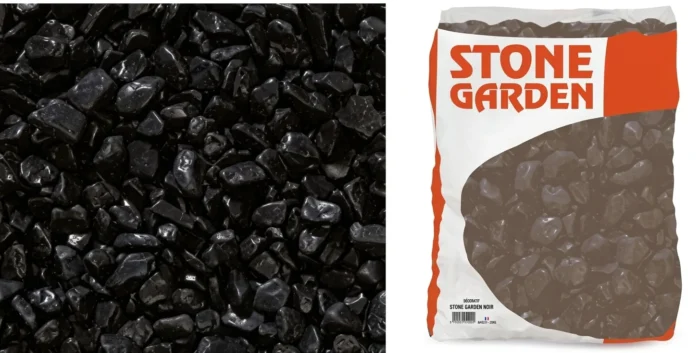 GALET DECORATIF STONE GARDEN NOIR 15/25MM - 20KG