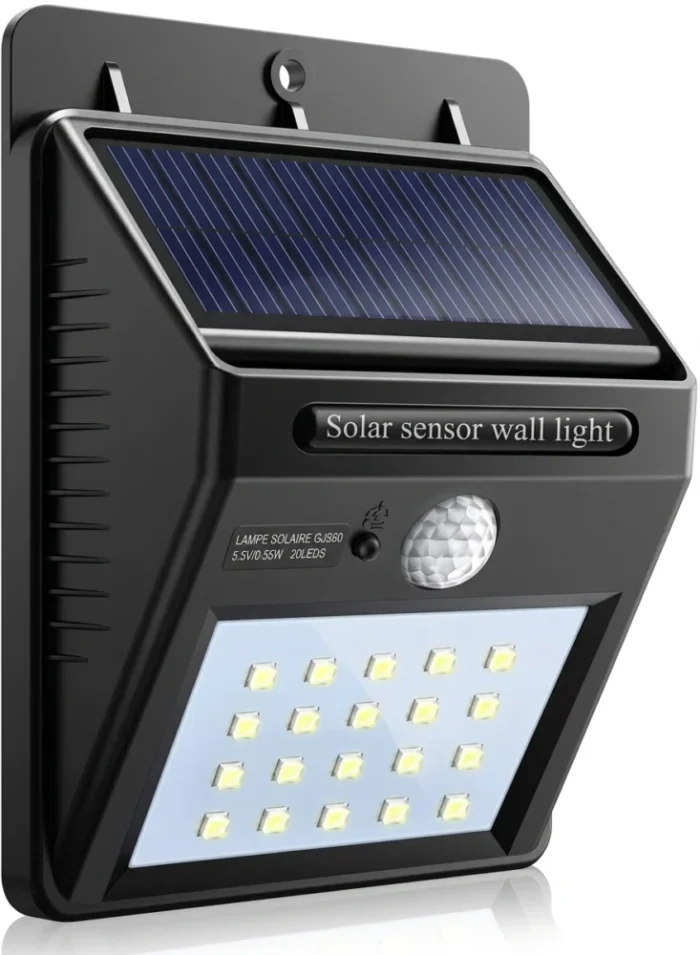LAMPE SOLAIRE GJS60 5.5V/0.55W 20LEDS