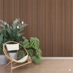 PANNEAUX ACOUSTIQUES 22*600*2400 WALNUT PRIX LAME (1.44M²)
