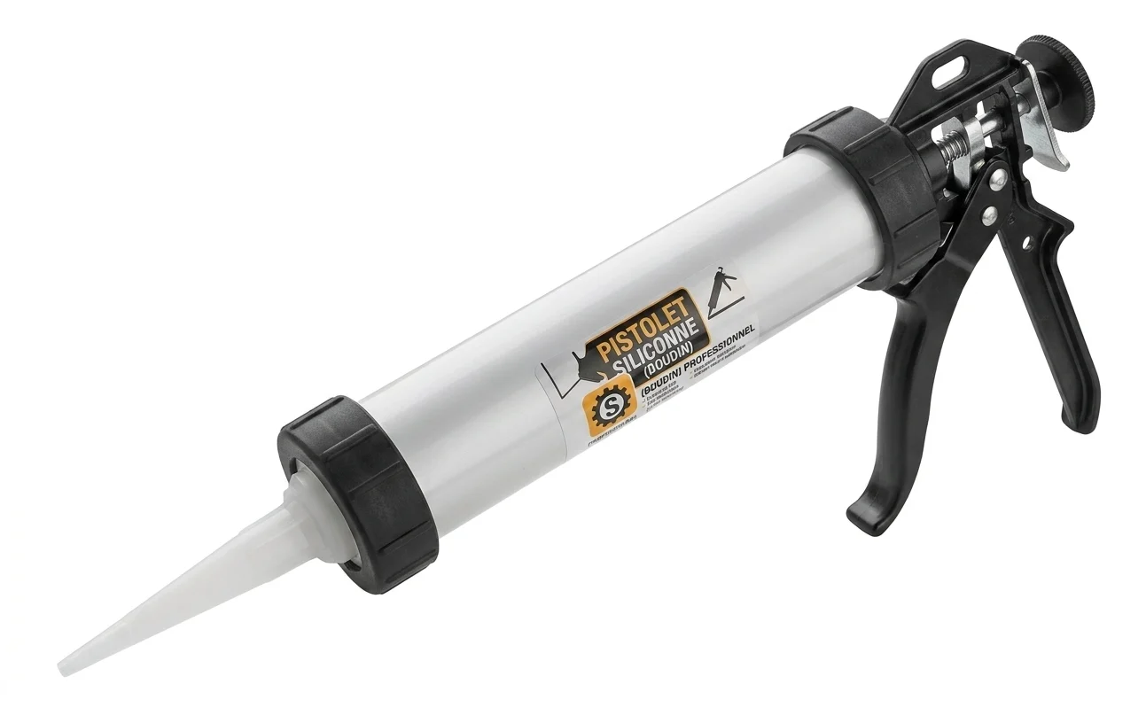 PISTOLET SILICONNE (BOUDIN) PROFESSIONNEL (AI Enhanced) PISTOLET SILICONNE (BOUDIN) PROFESSIONNEL – Image 1