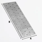 PLAQUE PERFOREE 60*160*2 PRX UNITE (BTE 50)