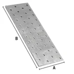 PLAQUE PERFOREE 80*240*2 PRX UNITE (BTE 50)
