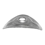 PLAQUETTE LOSANGEE LAQUEE TOLE ONDULEES BTE 100 GRIS