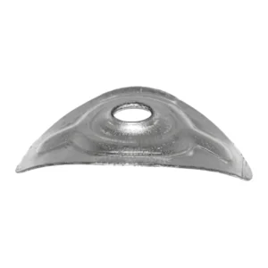 PLAQUETTE LOSANGEE LAQUEE TOLE ONDULEES BTE 100 GRIS