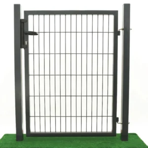 PORTILLON JARDIN CARRE 1BATTANT NOIR 1M*1.50M
