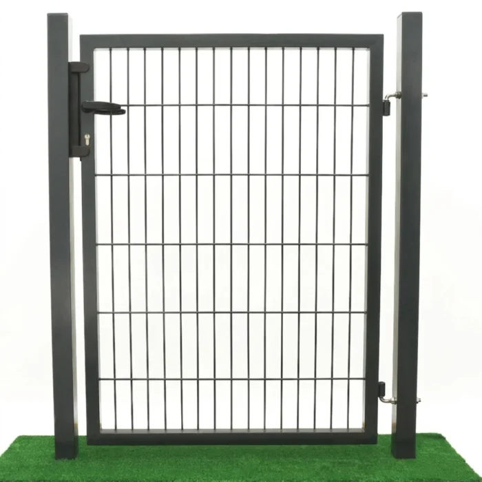 PORTILLON JARDIN CARRE 1BATTANT NOIR 1M*1M