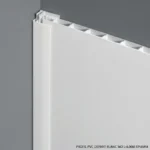 PROFIL PVC DEPART BLANC MD L:4.00M EP:8MM