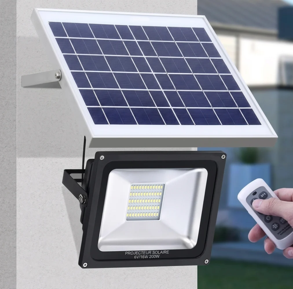 PROJECTEUR SOLAIRE 6V/16W 200W (AI Enhanced) PROJECTEUR SOLAIRE 6V/16W 200W – Image 1