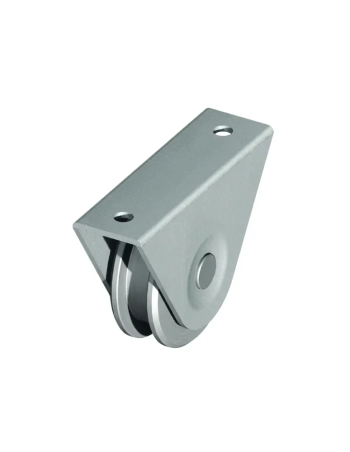 ROUE PORTAIL DIAM80 ALESAGE EN V