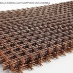 TREILLIS SOUDES 2.20*5.80M*7MM ST25 38.898Kg