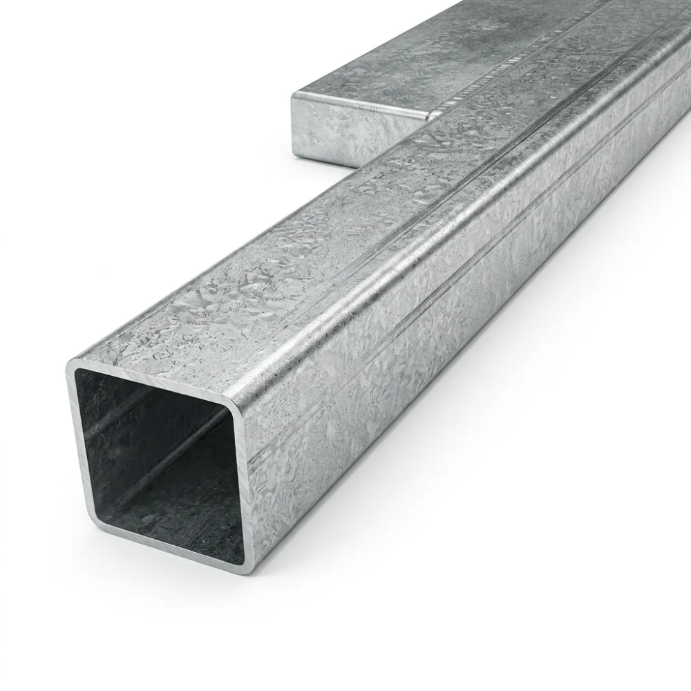 TUBE CARRE GALVA 6M 30*30*1,50MM (AI Enhanced) TUBE CARRE GALVA 6M 30*30*1,50MM – Image 1