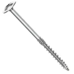 VIS CHARPENTE INOX A2 - 8*140 BOITE 50 - C2C