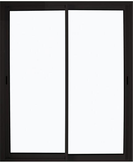 PORTE ALU COULISSANTE NOIR 2000*2190