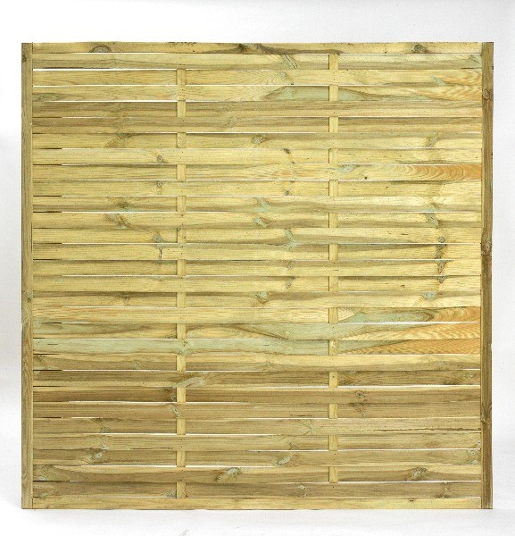BRISE VUE DROIT TRESSE BOIS 180*180 EP 1.8