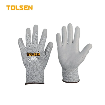 GANTS DE PROTECTION RESISTANTS AUX COUPURES TOLSEN