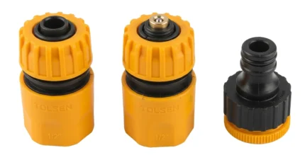 CONNECTEUR DE TUYAU 3 PIÈCES 1/2'' TOLSEN (INDUSTRIEL)